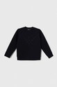 Детская кофта Emporio Armani без капюшона тёмно-синий 6R4ME7.1JHSZ