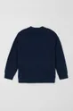 Otroški bombažen pulover Emporio Armani modra