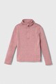 Protest bluza dziecięca FABRIZOM JR z elastanem różowy 3992600