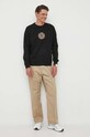 Guess hanorac de bumbac M3YQ11.KBPV1 negru AW23
