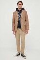 Tommy Hilfiger bluza bawełniana MW0MW31505 granatowy AW23