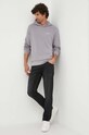 Μπλούζα Calvin Klein K10K109927 γκρί AW24