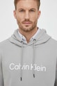 Βαμβακερή μπλούζα Calvin Klein γκρί K10K111345