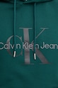Bavlněná mikina Calvin Klein Jeans J30J320805 zelená