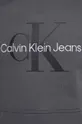 szürke Calvin Klein Jeans pamut melegítőfelső