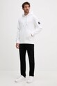 Bombažen pulover Calvin Klein Jeans J30J323430 bela AA00