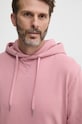 Bavlnená mikina Calvin Klein Jeans ružová J30J323430