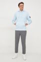 Calvin Klein Jeans bluza bawełniana J30J323430 niebieski AA00