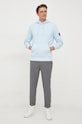 Bavlněná mikina Calvin Klein Jeans J30J323430 modrá AA00