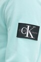 Calvin Klein Jeans hanorac de bumbac J30J323430 turcoaz