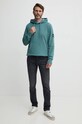 Calvin Klein Jeans hanorac de bumbac J30J323430 turcoaz AA00