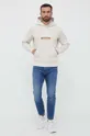Μπλούζα Calvin Klein Jeans μπεζ