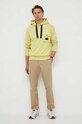 Хлопковая кофта Calvin Klein Jeans J30J323806 зелёный AW23