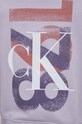 Bavlnená mikina Calvin Klein Jeans J30J324209 fialová