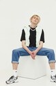 Oblečení Bavlněná mikina Tommy Jeans DM0DM16369 zelená