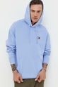 Tommy Jeans bluza bawełniana niebieski DM0DM16369