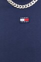 Tommy Jeans bluza bawełniana DM0DM16370 granatowy