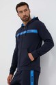 BOSS bluza bawełniana nadruk granatowy 50496744