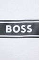 BOSS pamut pulóver otthoni viseletre 50496745 fehér
