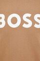 BOSS bluza bawełniana 50496642 beżowy