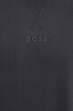 Βαμβακερό φούτερ BOSS 50496802 μαύρο