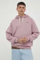 ροζ Βαμβακερή μπλούζα PS Paul Smith