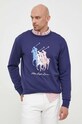 Polo Ralph Lauren bluza 710909590 granatowy AW23