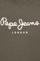 Pepe Jeans hanorac de bumbac Edward Crew PM582380.728 verde