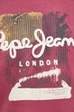 Pepe Jeans pamut melegítőfelső Melbourne rózsaszín PM582483.278