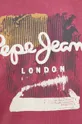 różowy Pepe Jeans bluza bawełniana Melbourne