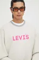 γκρί Βαμβακερή μπλούζα Levi's