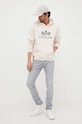 Alpha Industries bluza 178312.578 beżowy AW23