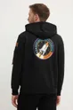 black Alpha Industries sweatshirt x Nasa Space Shuttle Hoody Men’s