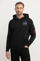 Кофта Alpha Industries x Nasa Space Shuttle Hoody 178317.556 чёрный AW23