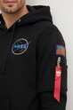 Кофта Alpha Industries x Nasa Space Shuttle Hoody 178317.556 чёрный