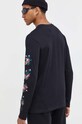 Odzież Billabong longsleeve bawełniany ABYZT02060 czarny