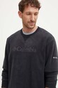 Dukserica od flisa Columbia Steens Mountain Crew 2.0 crna 2054261