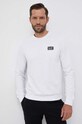 Хлопковая кофта EA7 Emporio Armani белый 6RPM12.PJ05Z