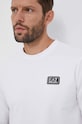Хлопковая кофта EA7 Emporio Armani 6RPM12.PJ05Z белый