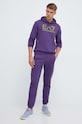 EA7 Emporio Armani hanorac de bumbac 6RPM17.PJSLZ violet AW23