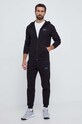 EA7 Emporio Armani hanorac de bumbac 6RPM53.PJ05Z negru AW23