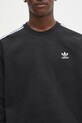 Mikina adidas Originals 3-Stripes černá IM2087