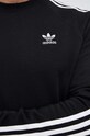 adidas Originals bluză 3-Stripes IM2087 negru