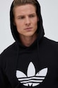 Bavlnená mikina adidas Originals Classics Trefoil Hoodie čierna IM4489