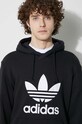 Bavlněná mikina adidas Originals Classics Trefoil Hoodie IM4489 černá