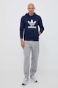 adidas Originals bluza bawełniana IM4496 granatowy AW23