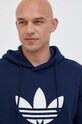 Бавовняна кофта adidas Originals темно-синій IM4496