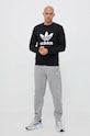 adidas Originals hanorac de bumbac IM4500 negru AW23