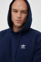 granatowy adidas Originals bluza Trefoil Essentials Hoodie