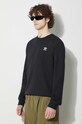 Mikina adidas Originals Trefoil Essentials Crewneck čierna IM4532